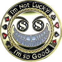 Carte de poker Protecteur-Protection décran - Im Not Lucky im So Good